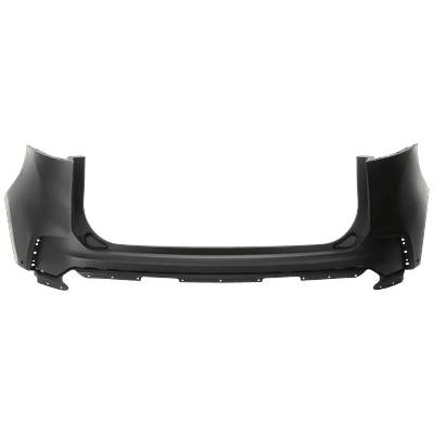Replacement Bumper Cover Primed, Rear, Upper, 1-year unlimited-mileage warranty RF76010046P