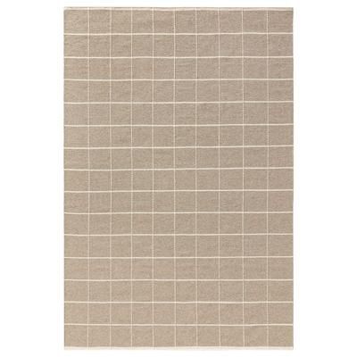 Tappeto di lana taupe 120x170