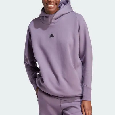 Adidas Official Genuine 2023 Winter New Collection Women's Hooded Sports Sweatshirt IN5123
