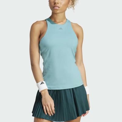adidas Y-Tank 2025 Women's Tennis Apparel Powder Teal