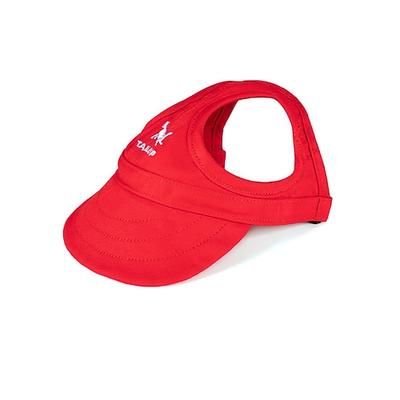 Cappellino da baseball per cani, cappellino da spiaggia estivo per cani e gatti, con visiera, fori per le orecchie, copricapo regolabile per cuccioli