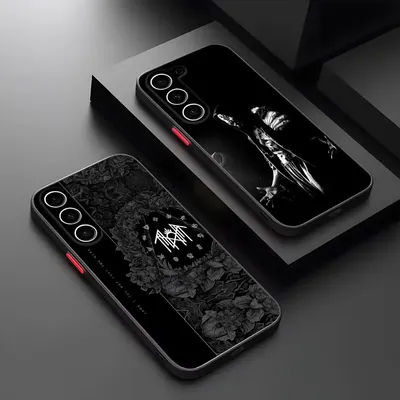 S-Sleep Band T-TokenS Phone Case Matte Transparent For Samsung S25Plus S21fe S22 FE S23 Ultra S24