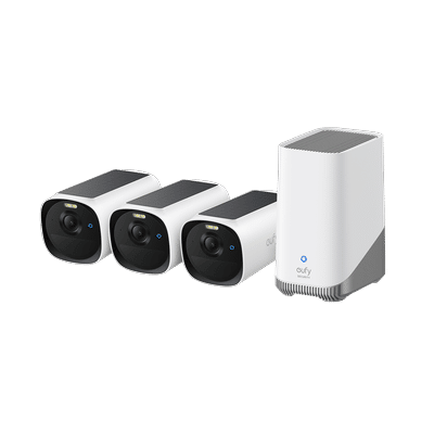 eufyCam E40 3-Cam Kit + HomeBase S380