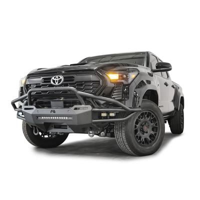 Fab Fours Bumper Steel Black Vengeance Series, Front, TB24-02-1