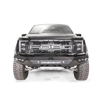 Fab Fours Bumper Steel Black Vengeance Series, Front, FR21-D5351-1