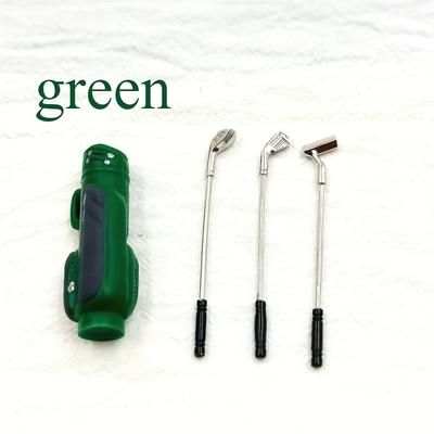 TEMU Mini Golf Clubs 1/6 1/12 Dollhouse Toys, Mini Sets, Decorated Dollhouse Sports Golf Miniature Scenes, Suitable For Gifts