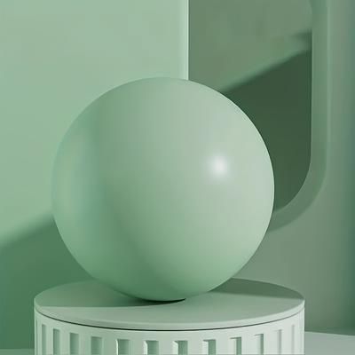"TEMU Advanced Pilates Ball - 9.84" Mini Ball For Core Strengthening, Body Shaping, And Sensory Training, Durable Pvc Material, Compact Home Workout Design, Green, Sensory Training | Durable Pvc Bal"