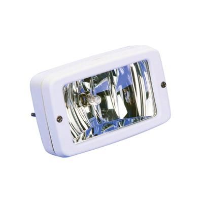Marinco 12V 55W Flush Mount Halogen Deck Lamp White ML-005NWW