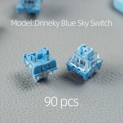 TEMU Drineky Mechanical Keyboard Switches Linear Switch Supports Key Caps Hot Swap Replacement Switch