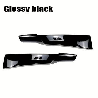 TEMU Car Front Bumper Corner Vortex Generator Styling Modification Kit Suitable For E90 Lci 2009-2012