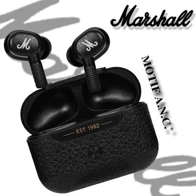 Nouveau MARSHALL MOTIF ANC True Wireless Bluetooth 5.2 casque antibruit actif casque intra-auriculaire étanche casque
