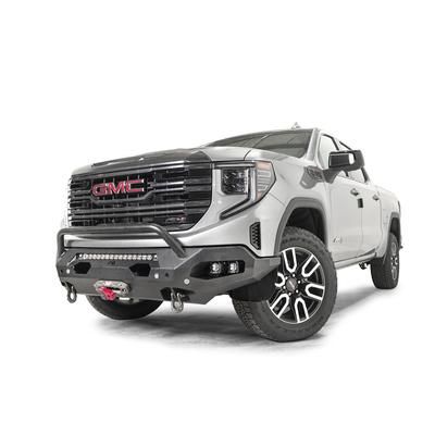 Fab Fours Bumper Steel Powdercoated Black Matrix Series, Front, GS23-X5852-1