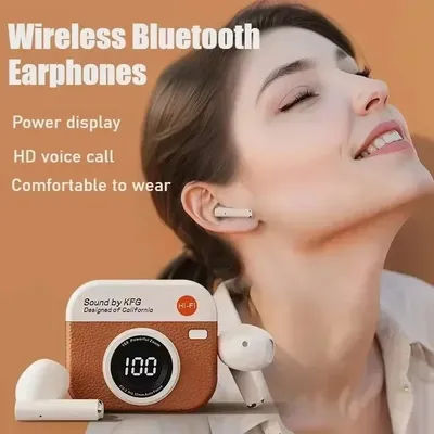 2025 Airpods amélioré Xiaomi TWS sans fil Bluetooth 5.4 écouteurs 36 heures de lecture affichage LED