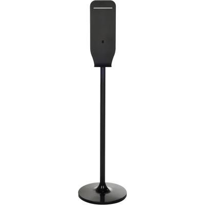 Alpine Industries Universal Soap And Sanitizer Dispenser Stand, 55-1/2"h X 14-1/2"w X 4-7/8"d, Black