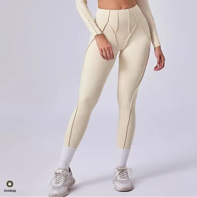 3D Women Yoga Pants Sports Fitness High Waist Peach Hip Raise Training Trousers Running Workout Gym Active Wear Leggings XP81