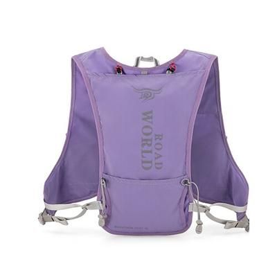 Gilet da corsa Pacchetto d'acqua Gilet di idratazione Manicotti Riflettente Impermeabile Asciugatura Rapida Nylon per Maratona Escursionismo Jogging