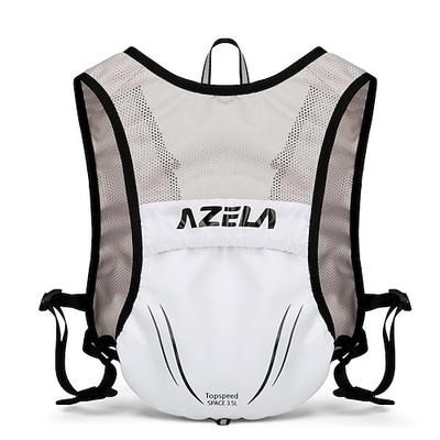 Gilet da corsa Pacchetto d'acqua Gilet di idratazione Manicotti Impermeabile Asciugatura Rapida Leggero Nylon per Maratona Escursionismo Jogging