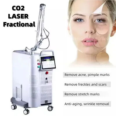 4D Fotona Co2 Fractional lase-r Treatment Machine 10600nm lase-r beaut machine For Resuacing Acne Scars