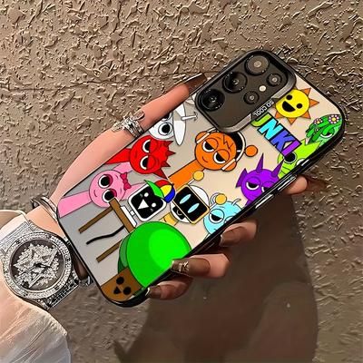 TEMU Colorful Cartoon Phone Case For Kids, Compatible With Galaxy S25, S24, S23, S22, S21, S20 Fe , Featuring A For Drop Protection.
