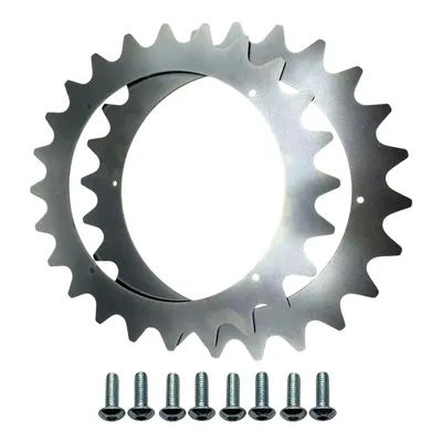 Jeu de pointes antidérapantes pour Robot de tonte, pour Mammotion Yuka 1500/2000, Traction améliorée pour les performances améliorées du tondeuse