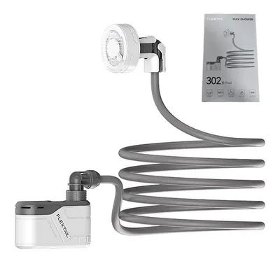 Flextail MAX SHOWER Portable Ultralight 620g Rechargeable Instant Outdoor Shower Outdoor Travel Camping Wireless Electric Shower