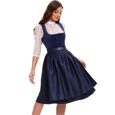 Costume abbinato per Oktoberfest - Dirndl per donne o Lederhosen per uomini abito bavarese di birra tedesca alpina perfetto per festival della birra feste Halloween feste a tema - Venduto