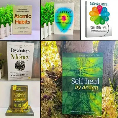 MEW hot selling book collection: Money Psychology books, Atomic Habits, Changing Thinking, 48 Laws of Power, etc