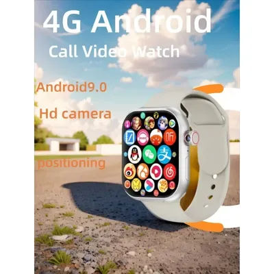 VP29Smart Watches 5G Smartwatch With Android 10.0 OS 2.29inch Amoled Rotating Camera GPS WIFI NFC Google Play Store