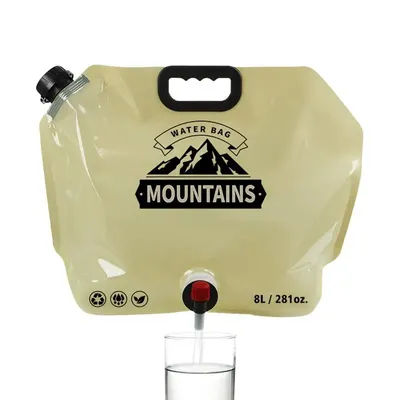 Water Storage Containers Water Bag Camping No Odor Sturdy Lightweight Foldable Camping Water Bag For Travel Hiking Vacation