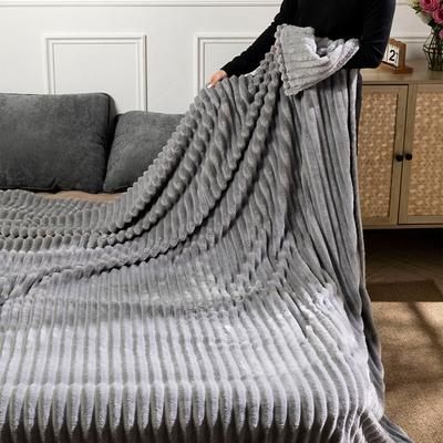 TEMU Flannel Fleece Throw Blanket, Fluffy Cosy Large Blanket For Bed Sofa Couch, Warm And Soft Bed Blanket, Sofa Blanket For All Season, Gift For Women And Girls,