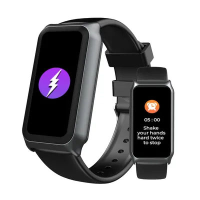 Fitzap Shock Alarm Clock Band Electric Shock Alarm Watch Strong Wake-up Alarm Clock Self-Discipline Early Pulse Anti-Fatigue