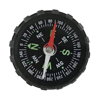 Outdoor Activities Portable Handheld Mini Compass Outdoor Camping Hunting Survival Guider Navigation Button Design Mini Compass