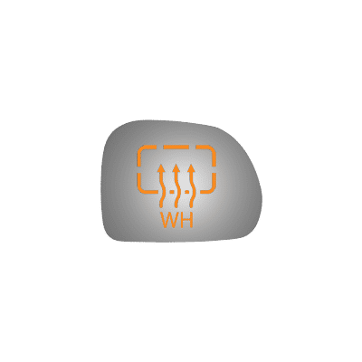 Burco Mirror Glass, Passenger Side, 90 Day Warranty 5636WH