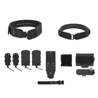 Wilder Tactical Charlie Elite Belt Kit Cobra FM MHP Adapter Black Extra Small/Large HMGCHEKBK05