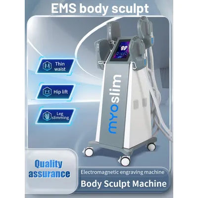 Best Selling Nova MYOSILM Neo 6500W High Power 4 RF Handles Body Muscle Stimulate Machine