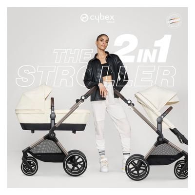 Cybex EOS Lux 2-in-1 Stroller - Lava Grey