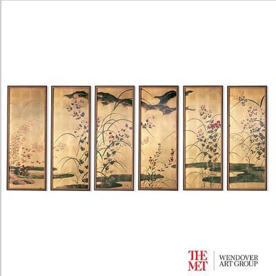 Set of 6 Golden Meadow Giclee Prints - Frontgate