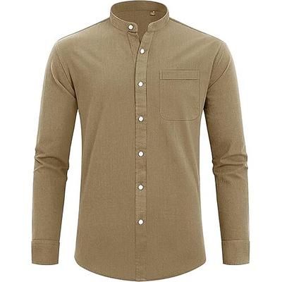 Carnevale Birra Oktoberfest Camicia Camicia di lino A fascia Bavarese Tedesco Alpino Prati Per uomo Feste Festa della birra Panno in stile tradizionale