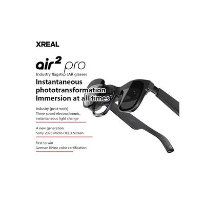 XREAL Air 2 Pro Smart AR Glasses Portable Micro-OLED Screen Sony 2023 Micro OLED Screen Gaming VR Glasse