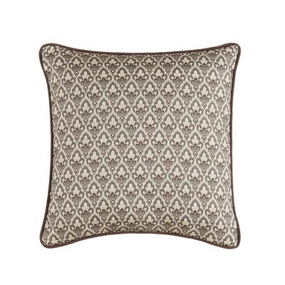 Maren 16 Inch Square Decorative Throw Pillow by Royal Court in Chocolate (Size ONE SIZE)
