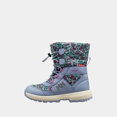 Helly Hansen Kid's JK Silverton Waterproof Boots Purple US 8/EU 25