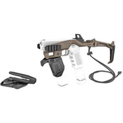 Recover Tactical 20/20N43 Stabilizer Kit for Glock 43 Glock 43X and Glock 48 G43 G43X G48 - All Gens/Versions FDE 2020N43UR-02