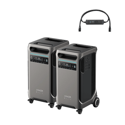 2× Anker SOLIX F3800 + Double Power Hub