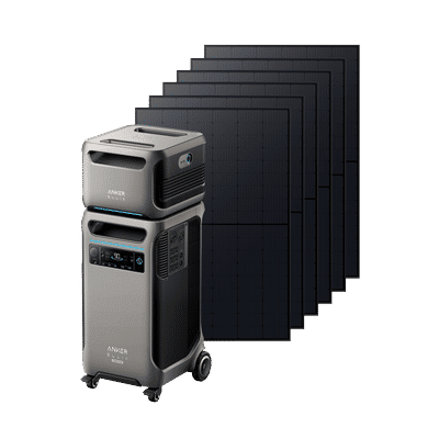 Anker SOLIX F3800 Plus + Expansion Battery + 6× 440W Rigid Solar Panel