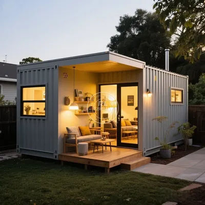 Casa container prefabbricata per ufficio modulare pieghevole portatile mobile standard europeo