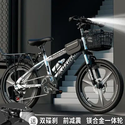 Bicycle for children aged 6 to 12 boys and girls high school children students mountain bikes variable speed 18/22 inch bikes