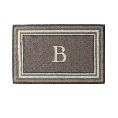 Sawyer Monogrammed Door Mat - U - Frontgate