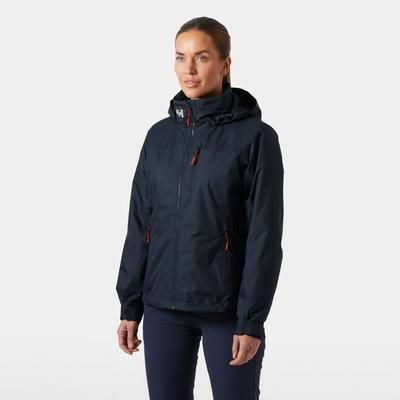 Helly Hansen Women's Crew Hooded Pile Jacket Navy S