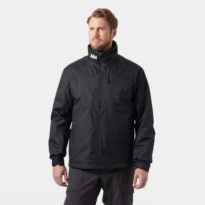 Helly Hansen Men's Crew Hooded Pile Jacket Black M