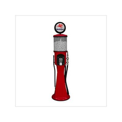 Roadside Relics Mobilgas Retro Gas Pump Replica Junior Gravity Feed Gumball Machine